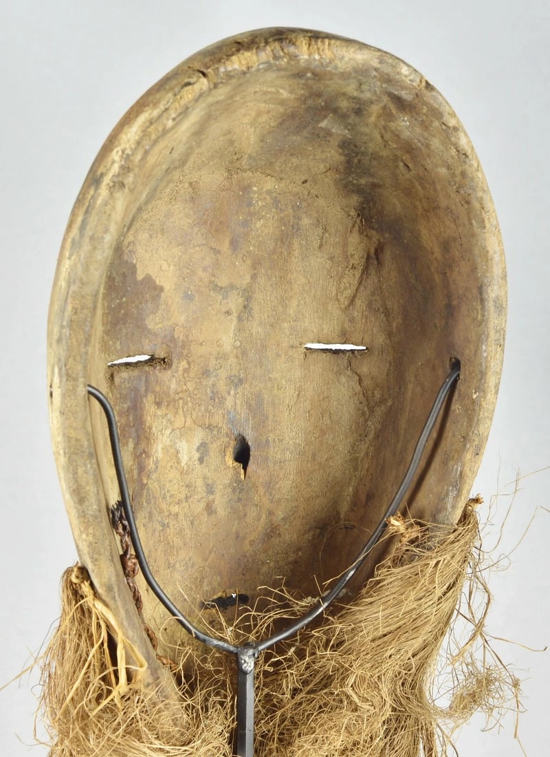 Superb LEGA idimu Mask Bwami Congo DRC African Tribal Art 1602 - 11