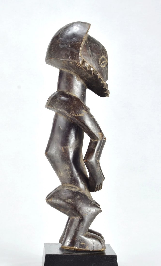 Rare BEMBE 43cm ancestor figure Congo Drc African tribal Art MC 1879 - 9