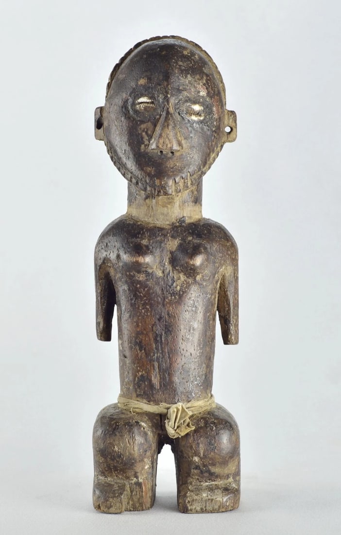 ZANDE AZANDE Ubangi figure Congo African Tribal Art 1711 - 3