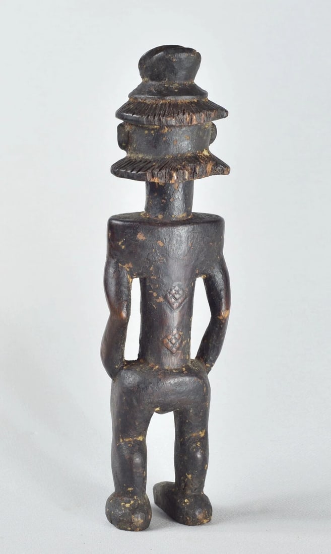LUBA Shankadi female cult figure statue sculpture Congo Drc African Tribal 1321 - 12