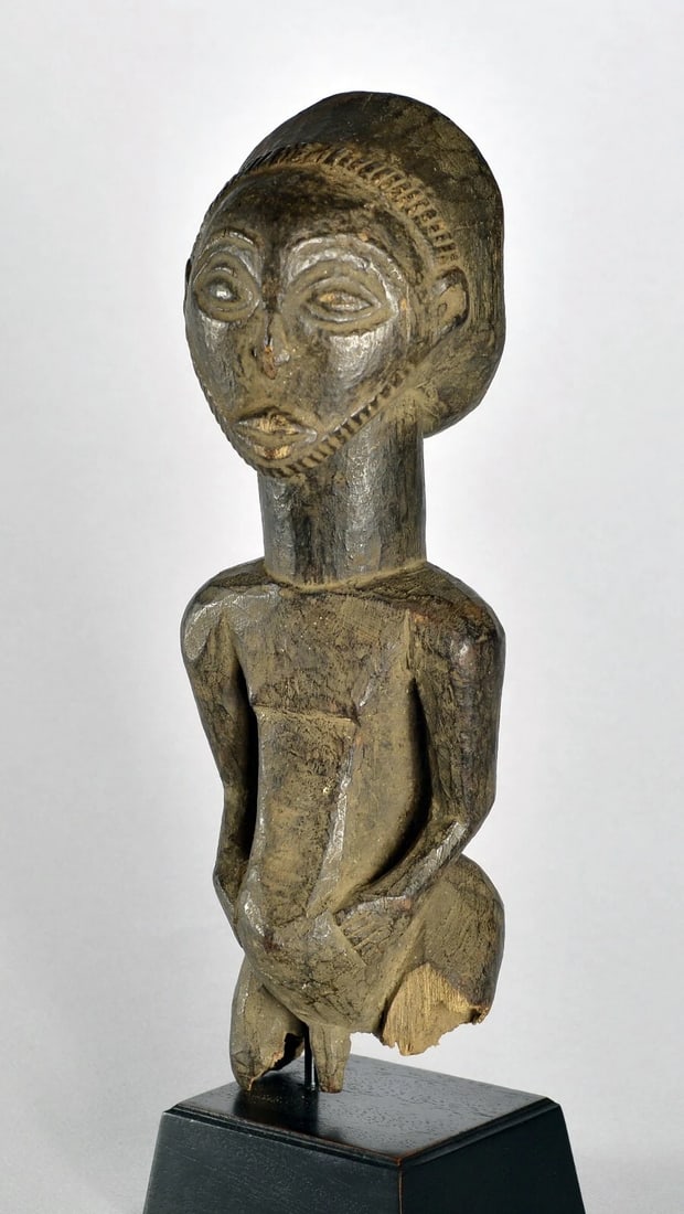 Singiti HEMBA Ancestor Figure Statue Sculpture Congo African Tribal Art 1631 - 5