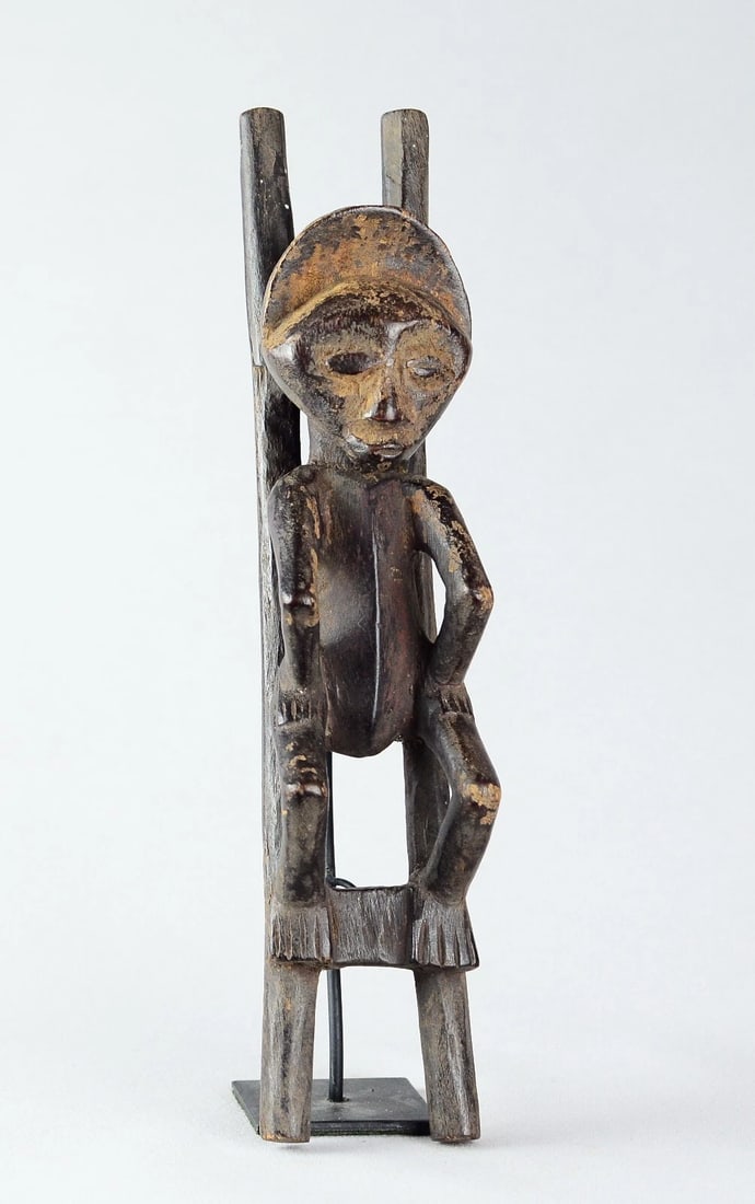 Beautiful MBOLE BAMBOLE Ofika figure statue Congo Rdc African Tribal Art 2111 - 3