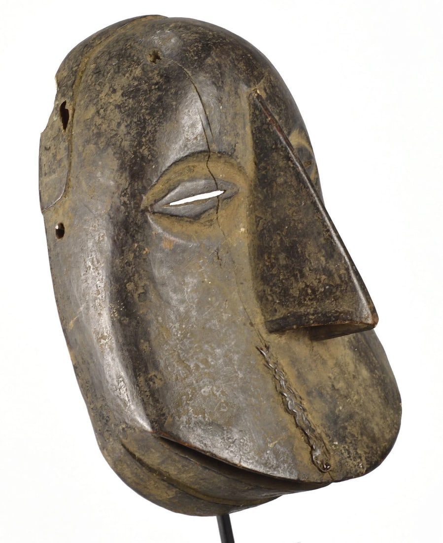 Large HEMBA Monkey Chimpanzee Soko Motu Mask Congo DRC African Tribal Art 1462 (1 of 11)