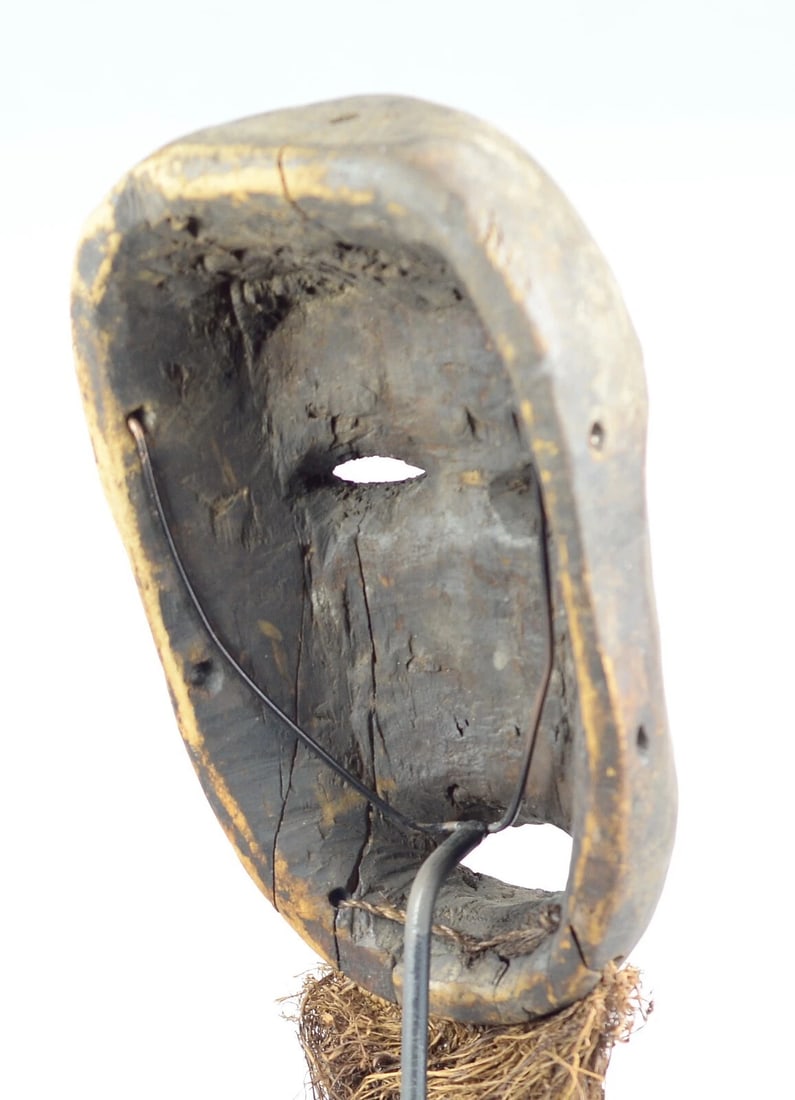 Rare & Powerful SHI Tribe Mask neighbors Lega Congo African Tribal Art 0900 - 8