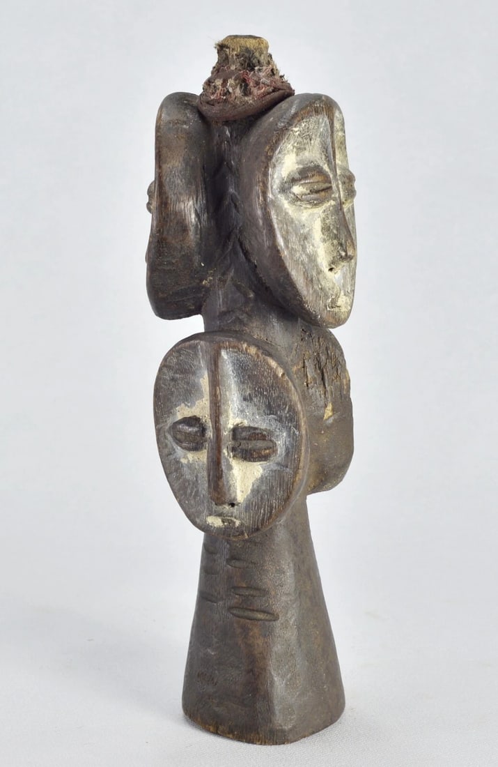 LEGA Sakimatwematwe multi-headed Figure Congo Drc African Tribal Art MC 1873 - 5