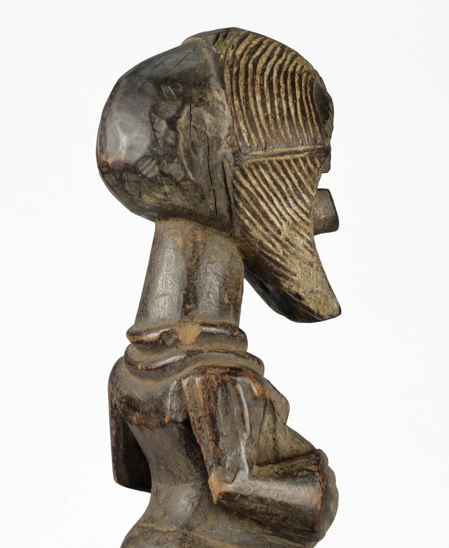 SONGYE Kifwebe power figure statue sculpture Congo African Tribal Art 1464 - 10