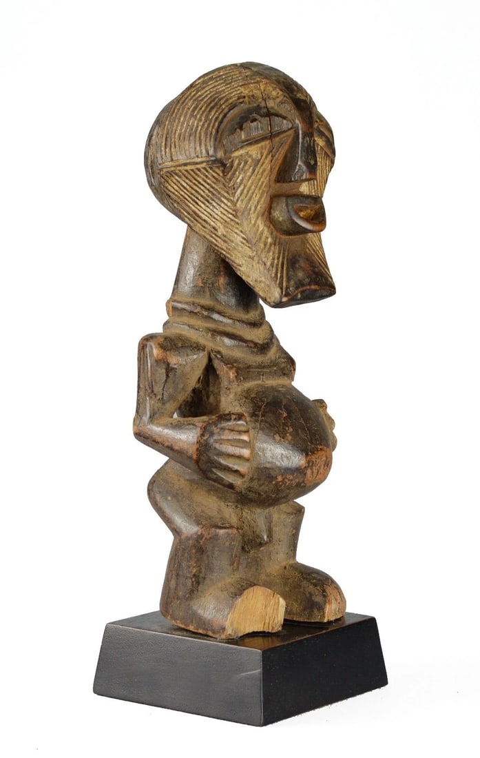SONGYE Kifwebe power figure statue sculpture Congo African Tribal Art 1464 - 11