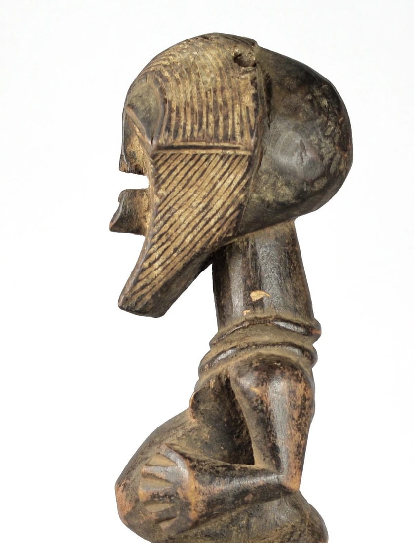 SONGYE Kifwebe power figure statue sculpture Congo African Tribal Art 1464 - 7