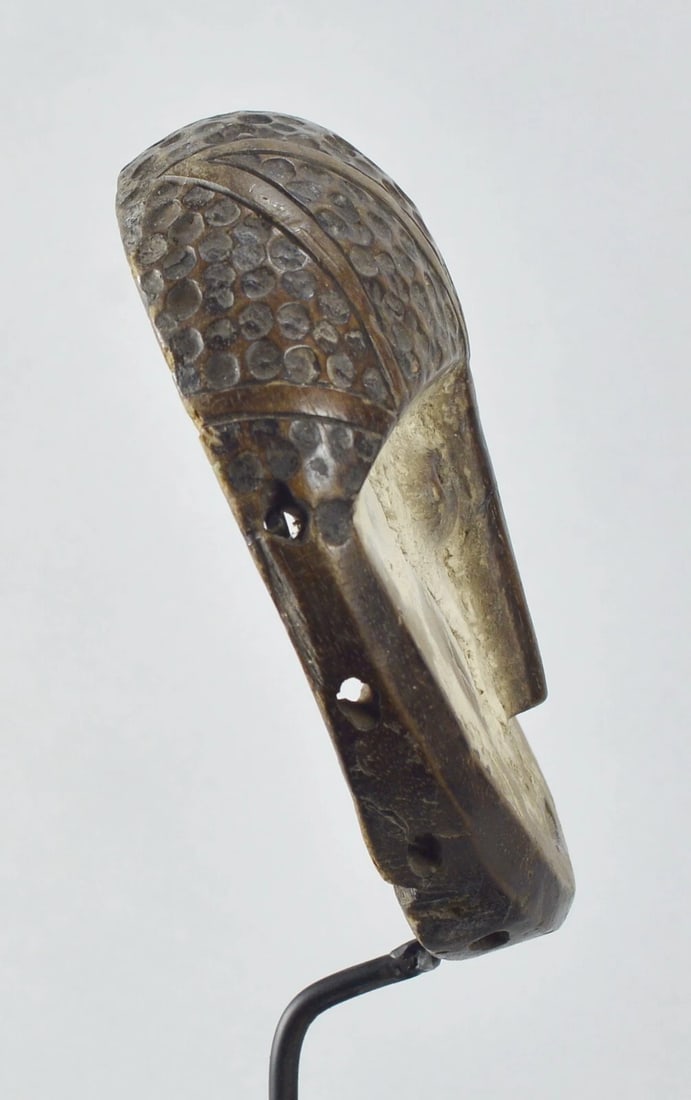 Lega idimu Wooden Mask Bwami Cult Congo Drc Zaire African Tribal Art mc1906 - 8