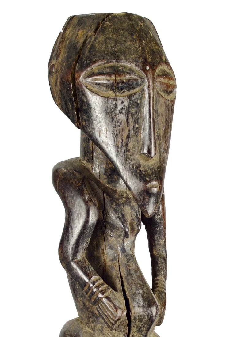 BEMBE Ancestor Figure from the East Congo Drc statue African Tribal Art 1473 - 11