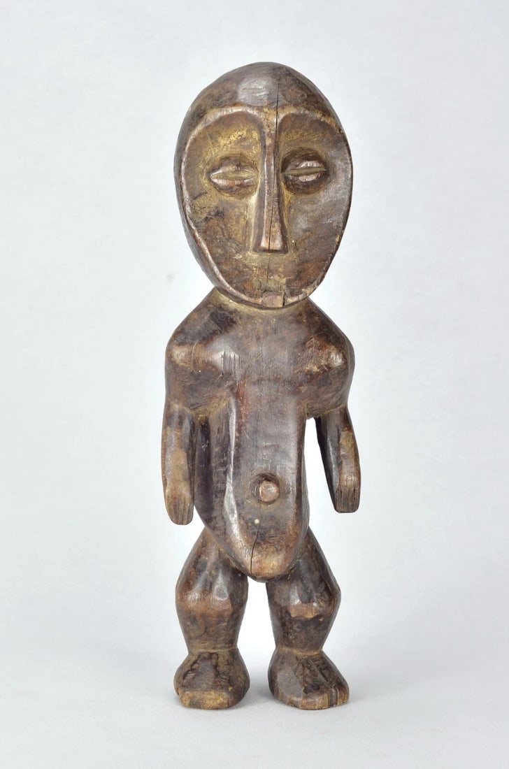 LEGA Nene Kisi anthropomorphic figure statue Congo African Tribal Art MC 1869 - 11