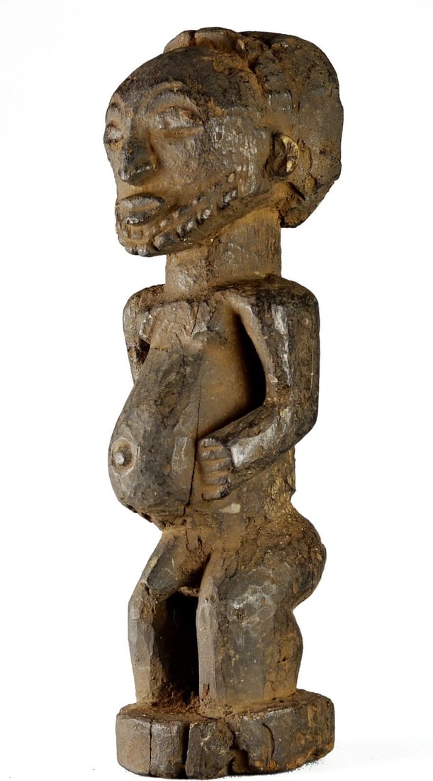 Powerful Singiti HEMBA ancestor figure Congo DRC African Tribal Art 1459: Title: Powerful Singiti HEMBA ancestor figure Congo DRC African Tribal Art 1459 Description: CONGO DRC Ancestor Figure (Singiti) Powerful sculpture, visibly old The Hemba are a people living in the pr