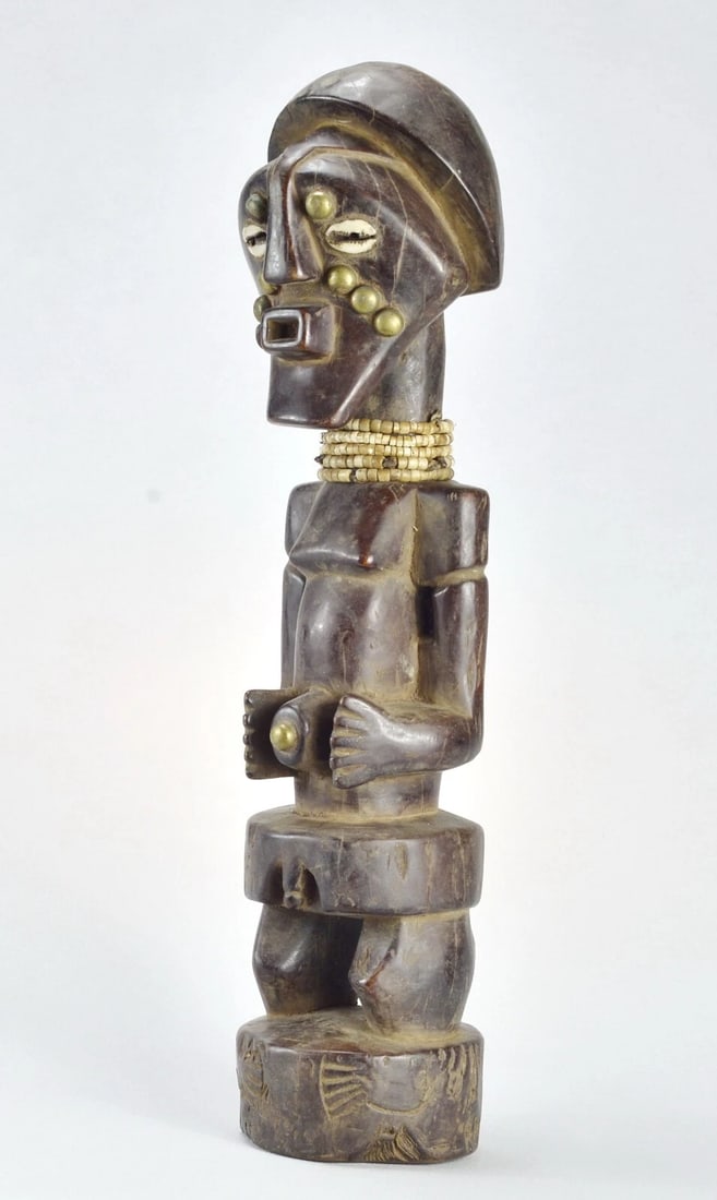 Nice SONGYE Power Figure Fetish Congo Drc Zaire African Tribal Art MC 1856 - 2