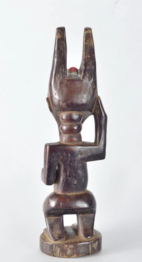 Nice SONGYE Power Figure Fetish Congo Drc African Tribal Art 1708 - 7