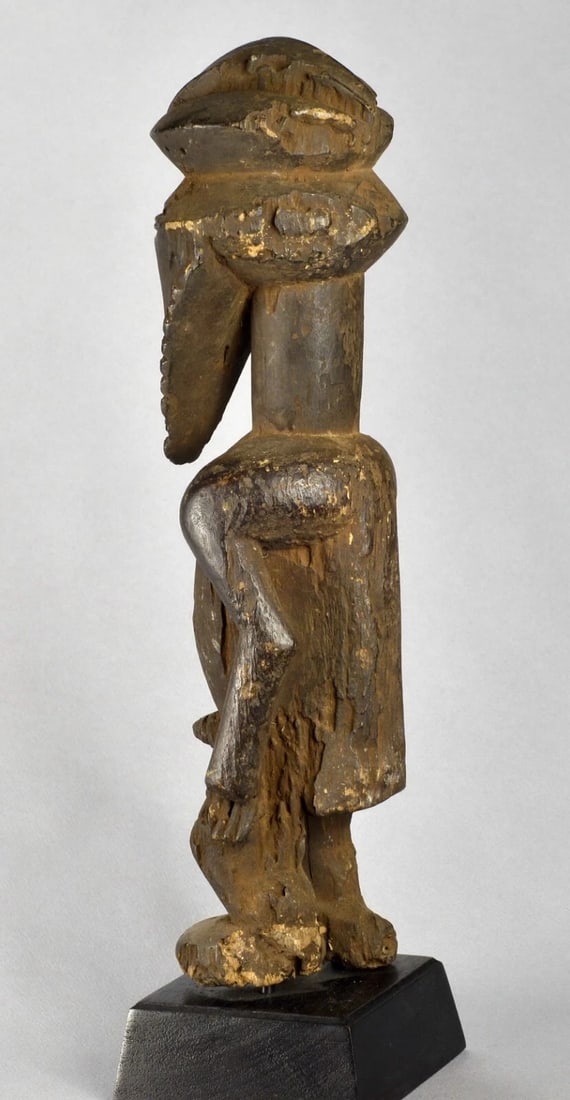 Old BASIKASINGO Ancestor Figure Congo Sikasingo Kasingo Statue Pre Bembe 1350 - 10