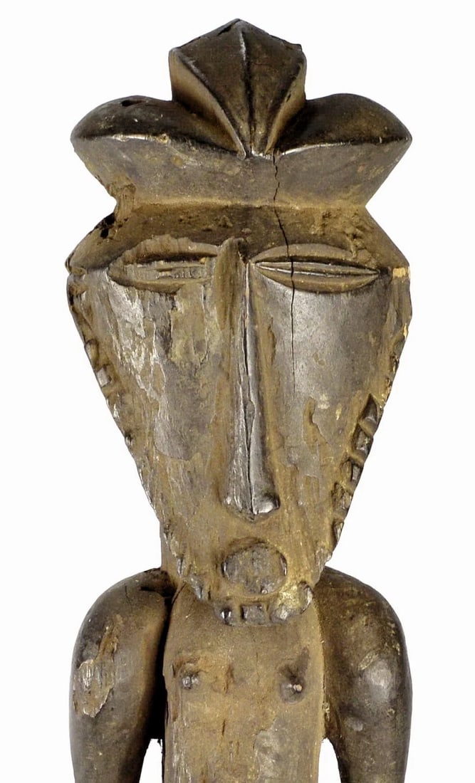 Old BASIKASINGO Ancestor Figure Congo Sikasingo Kasingo Statue Pre Bembe 1350 - 2