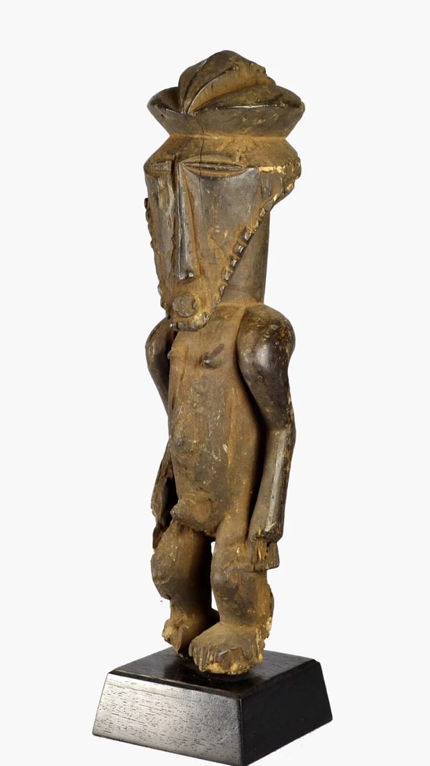 Old BASIKASINGO Ancestor Figure Congo Sikasingo Kasingo Statue Pre Bembe 1350 - 3