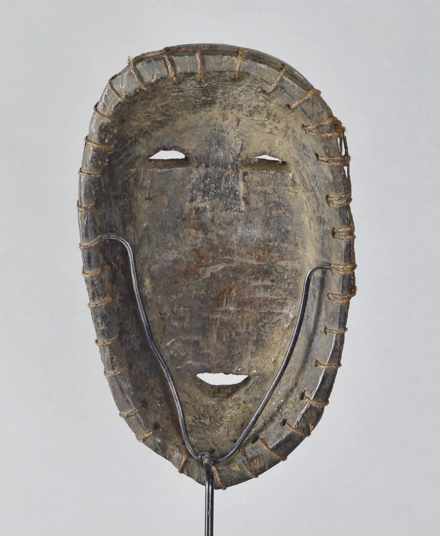 Powerful BALI wood Mask Ituri Area Ndaaka Congo African Tribal Art 1731 - 3