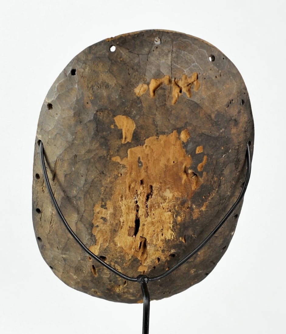 Extremly Rare & Powerful SHI plank wood Mask Congo Lega African Tribal Art 1184 - 12