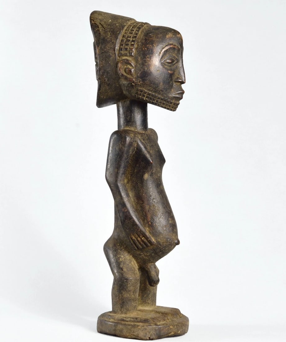 Beautiful Singiti HEMBA ancestor figure statue Congo DRC African Tribal Art 1557 - 7