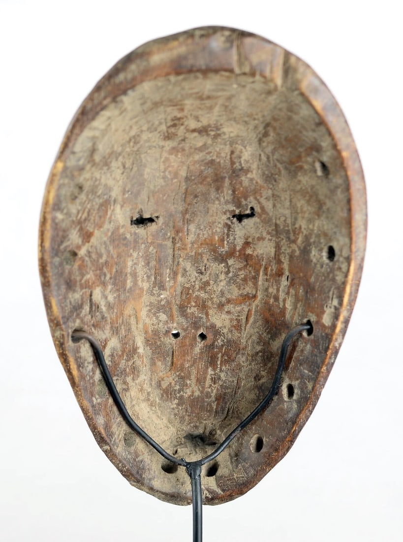 Superb LEGA Bwami Cult wood Mask Congo DRC African Tribal Art Africain 0892 - 7