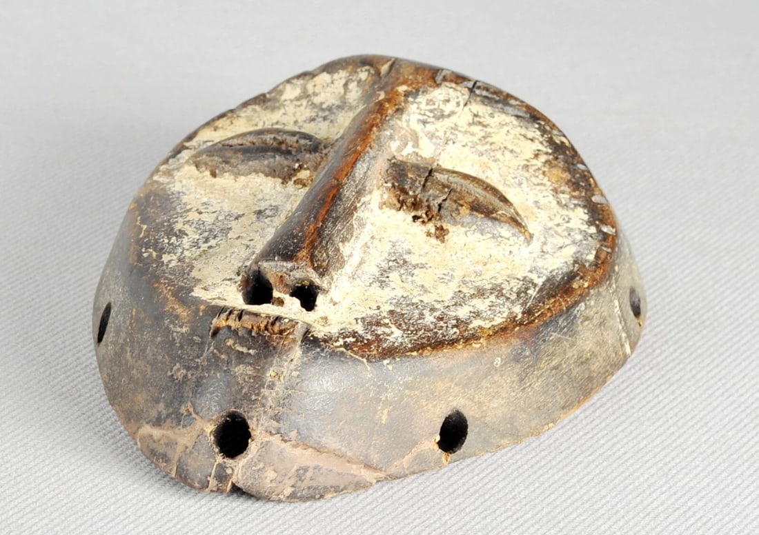 LEGA cute Lukwakongo Mask cult of the Bwami Congo Drc African Tribal Art 1130 - 12