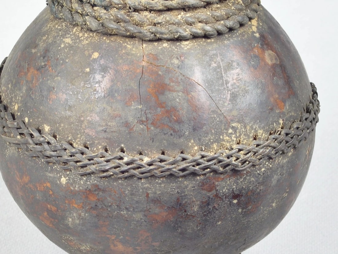 LUBA Rare Calabash KABWELULU Figure Statue Sculpture African Tribal Art MC 1899 - 14