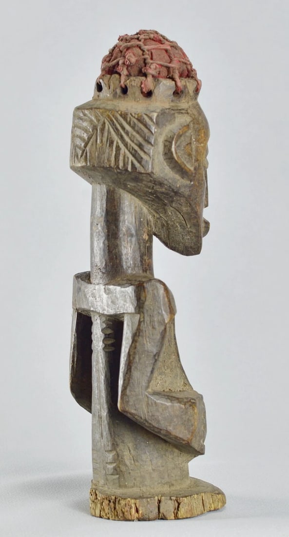 KUSU Kakudji magical Figure Congo DRC African Tribal Art Statue Sculpture 1848 - 10