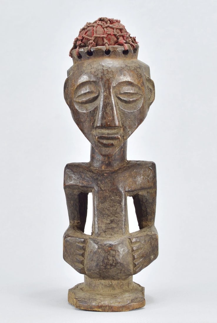KUSU Kakudji magical Figure Congo DRC African Tribal Art Statue Sculpture 1848 - 3