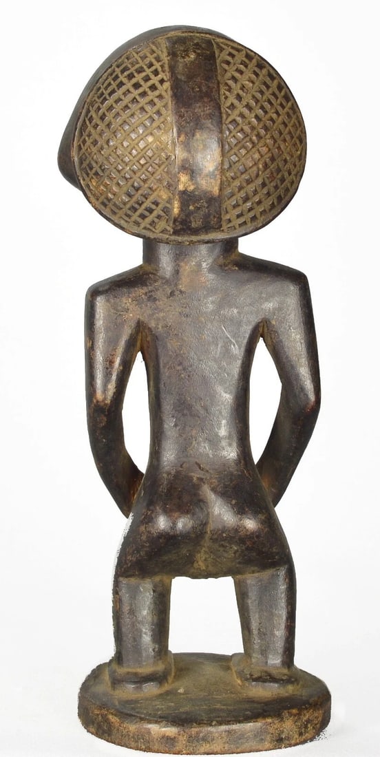 Cute TABWA ancestor figure statue Congo Drc African sculpture Tribal Art 1471 - 9