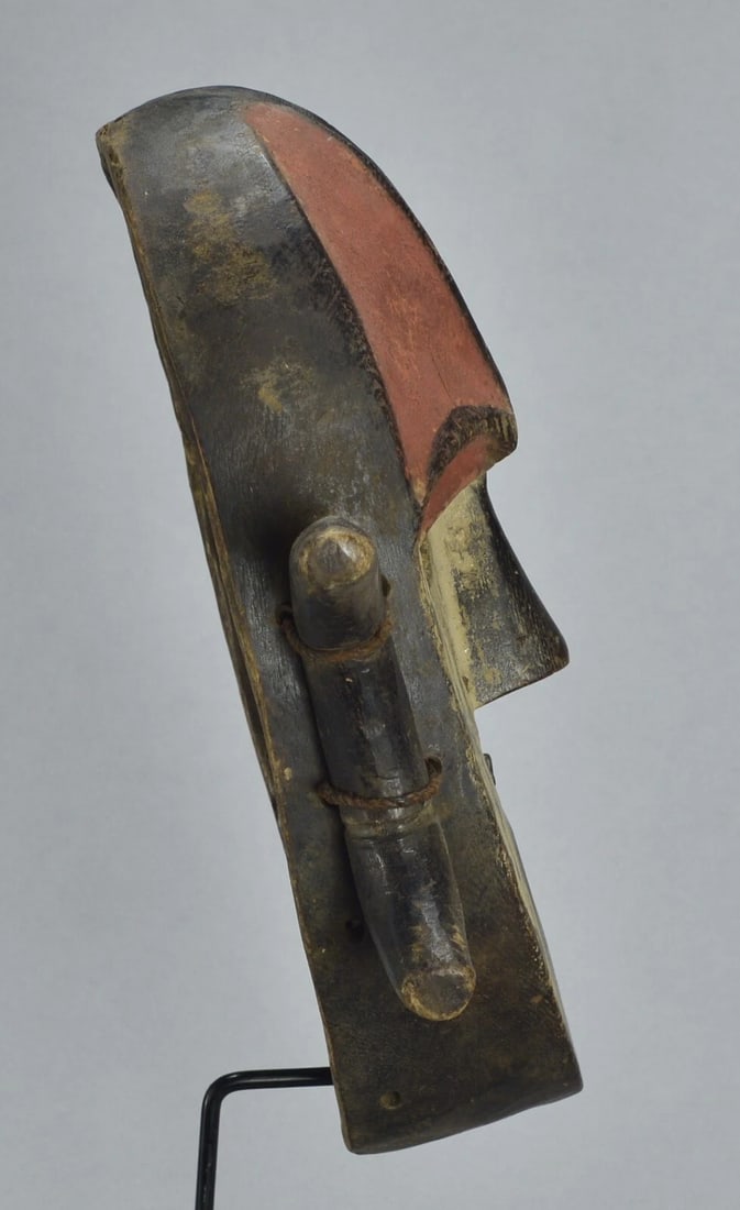 BOA Pongdudu Warrior Mask Congo Drc African Tribal Art 1684 - 5