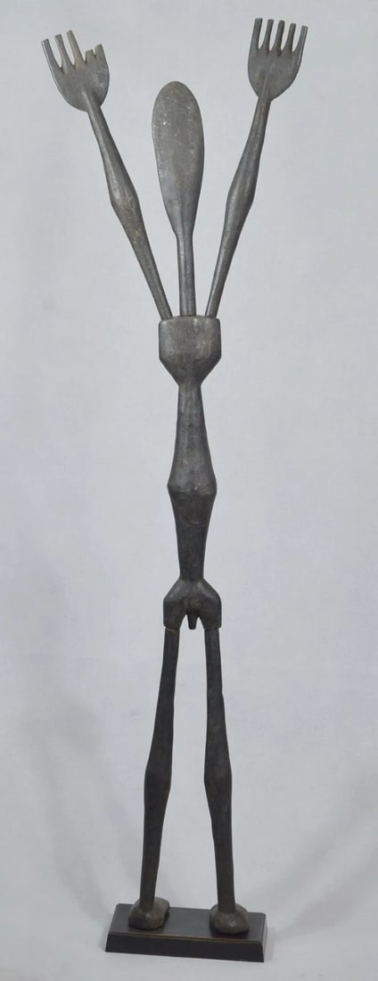 Large LENGOLA 65 inches figure Statue African Tribal Art Africain Congo MC1877 - 10