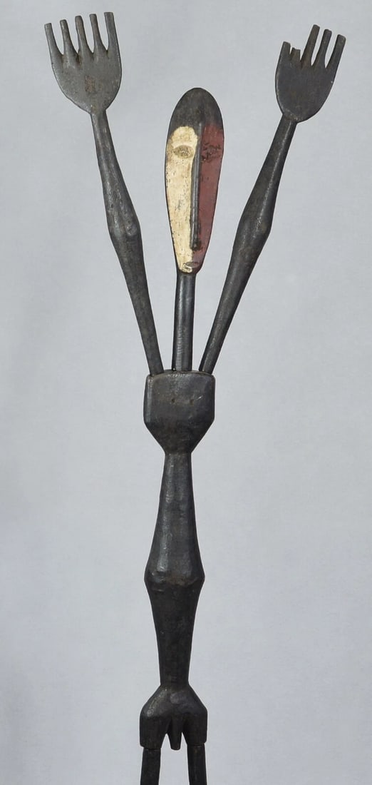 Large LENGOLA 65 inches figure Statue African Tribal Art Africain Congo MC1877 - 2