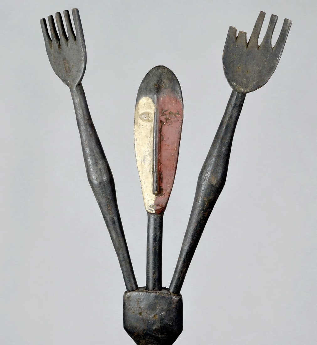 Large LENGOLA 65 inches figure Statue African Tribal Art Africain Congo MC1877 - 3