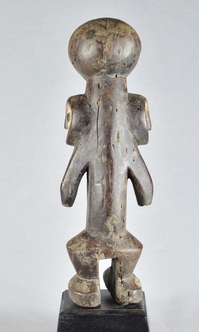 Nice LEGA three-headed Figure Iginga Congo Drc African Tribal Art MC 1888 - 8