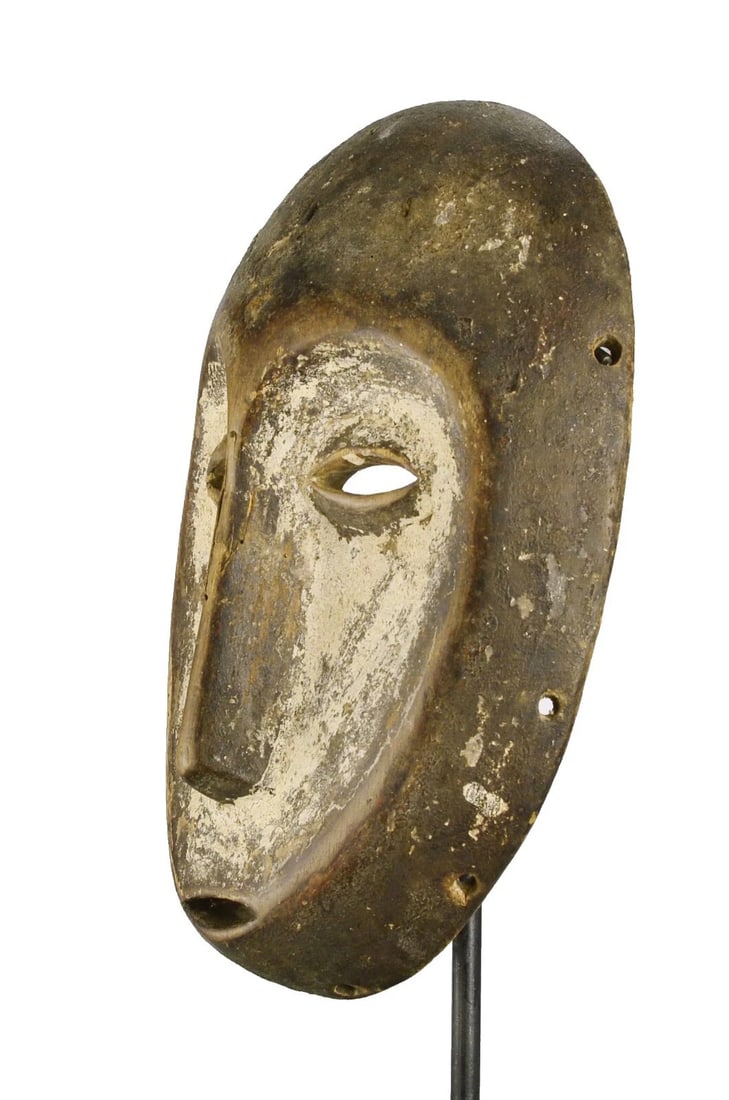 LEGA idimu bwami Mask Bwami Cult Congo Zaire DRC African Tribal Art 1201 - 7