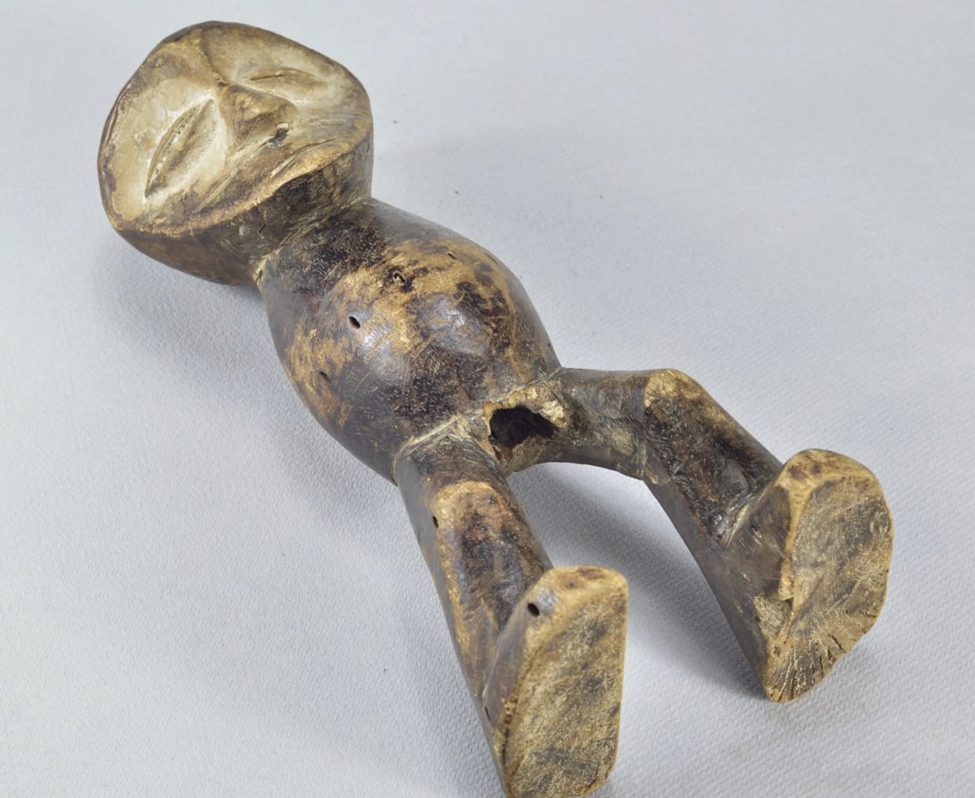 LEGA anthropomorphic figure Kakulu statue Bwami Congo African Tribal Art MC 1841 - 11