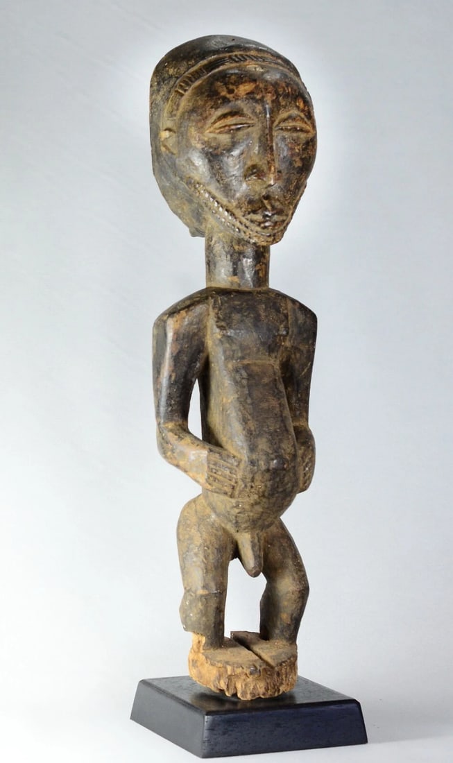 Large Singiti HEMBA Ancestor Figure Statue Congo African Tribal Art 1683 (1 of 10)
