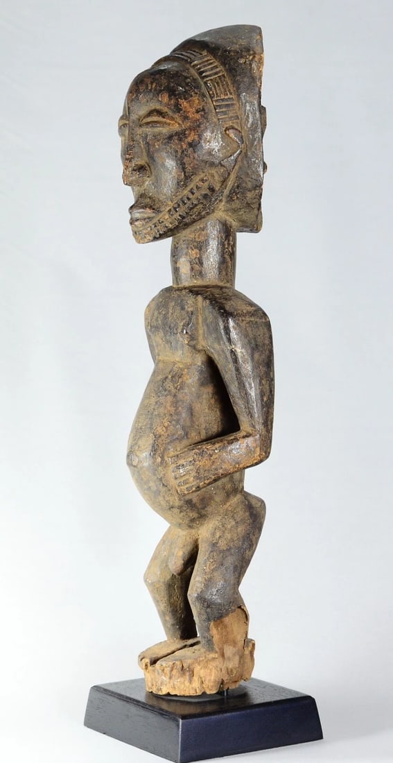 Large Singiti HEMBA Ancestor Figure Statue Congo African Tribal Art 1683 - 6