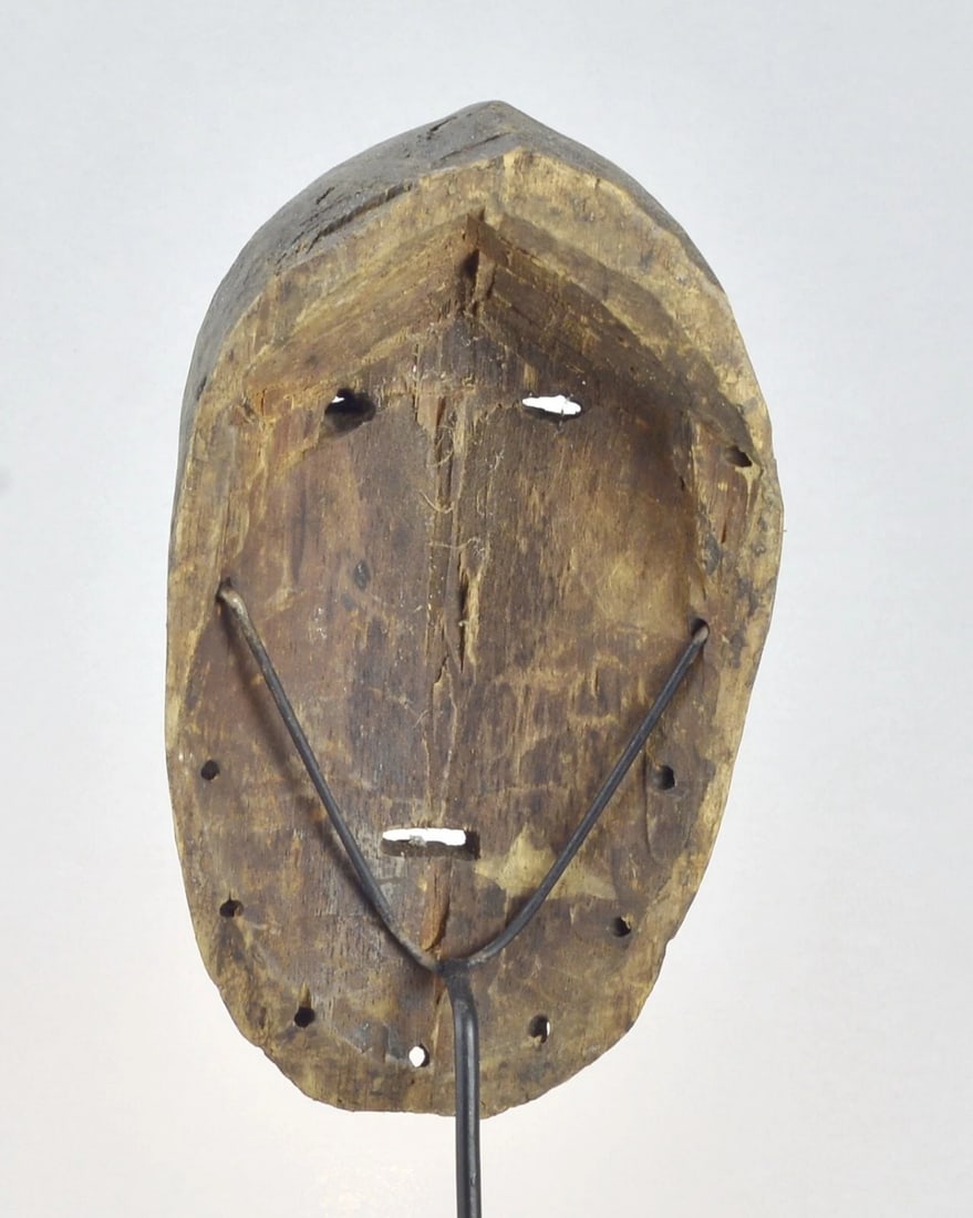 Old LEGA Bwami Cult wood Mask Congo DRC African Tribal Art Africain mc 1858 - 7