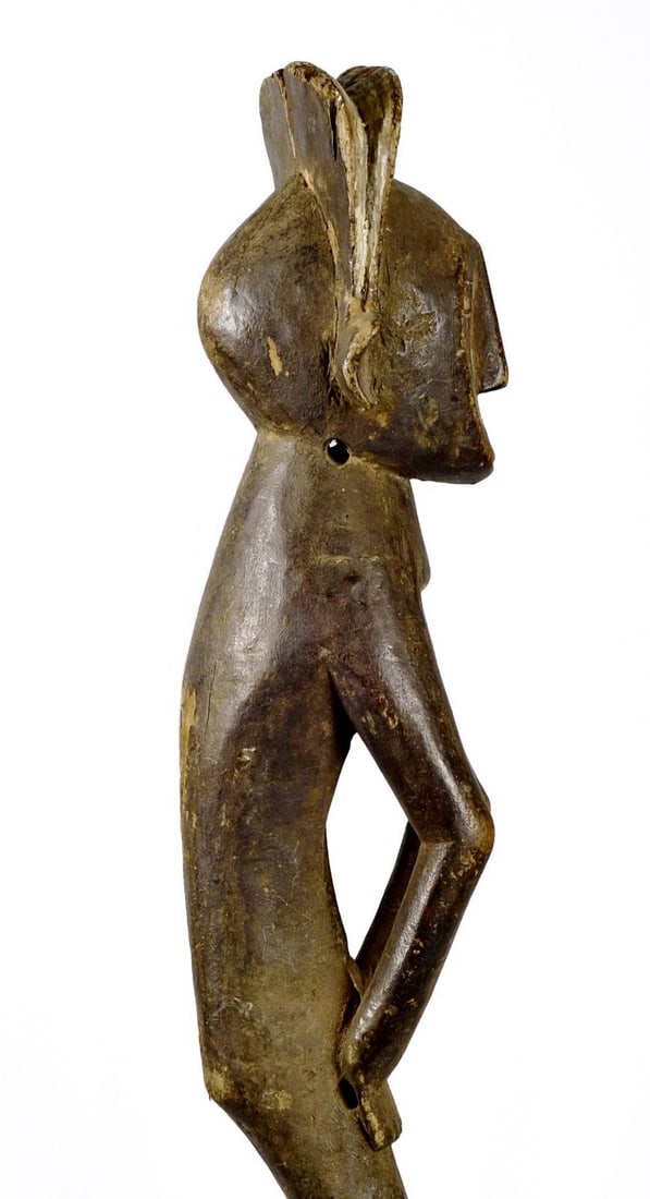 Statue Ofika (hanged criminal) MBOLE 77cm figure African Tribal Art Congo 1529 - 7