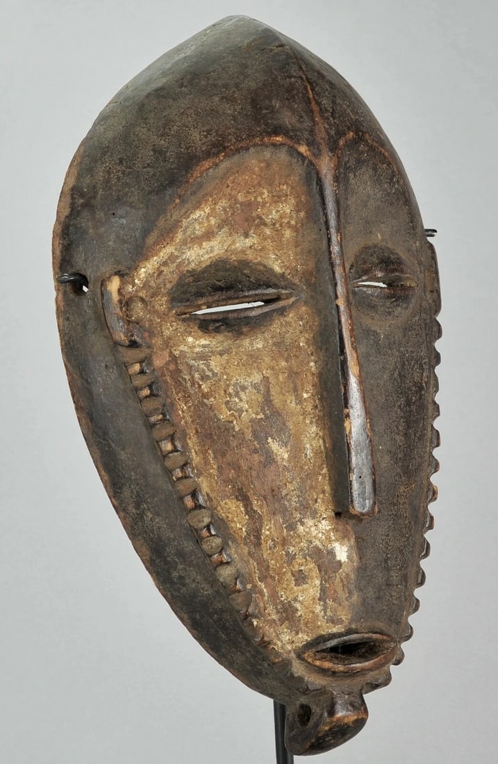 BOYO BUYU Initiation Mask Congo DRC African Tribal Art Pre Bembe 1146 - 2