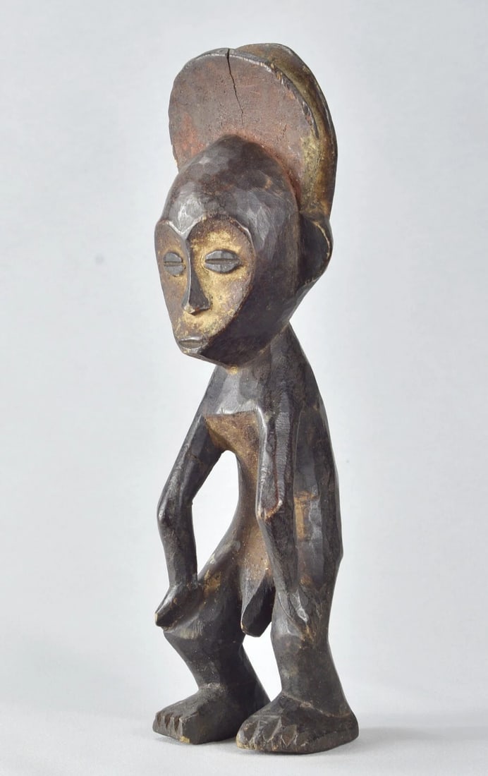Beautiful MBOLE BAMBOLE Ofika figure statue Congo Rdc African Tribal Art 1876 (1 of 11)