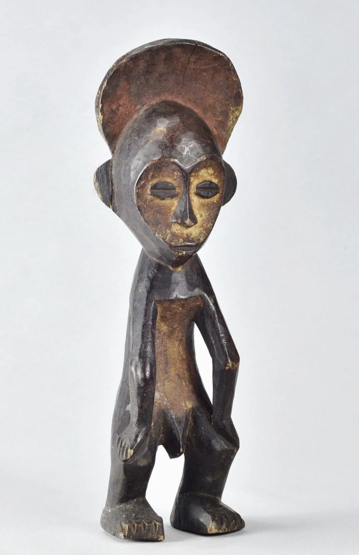Beautiful MBOLE BAMBOLE Ofika figure statue Congo Rdc African Tribal Art 1876 - 2
