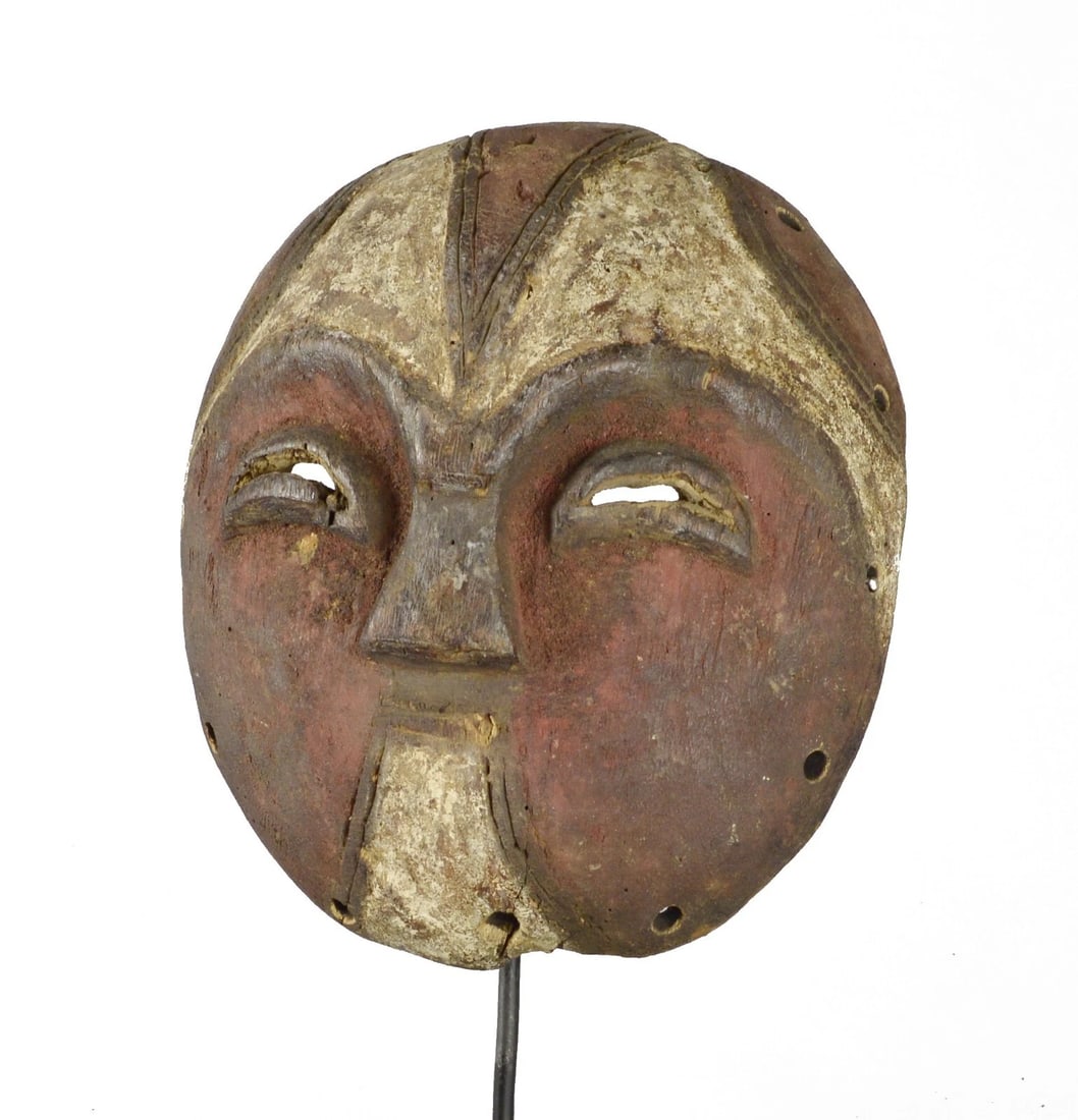 Rare YELA MBOLE BAMBOLE Lilwa Mask Congo Rdc Zaire Kongo African Tribal Art 1367 - 4