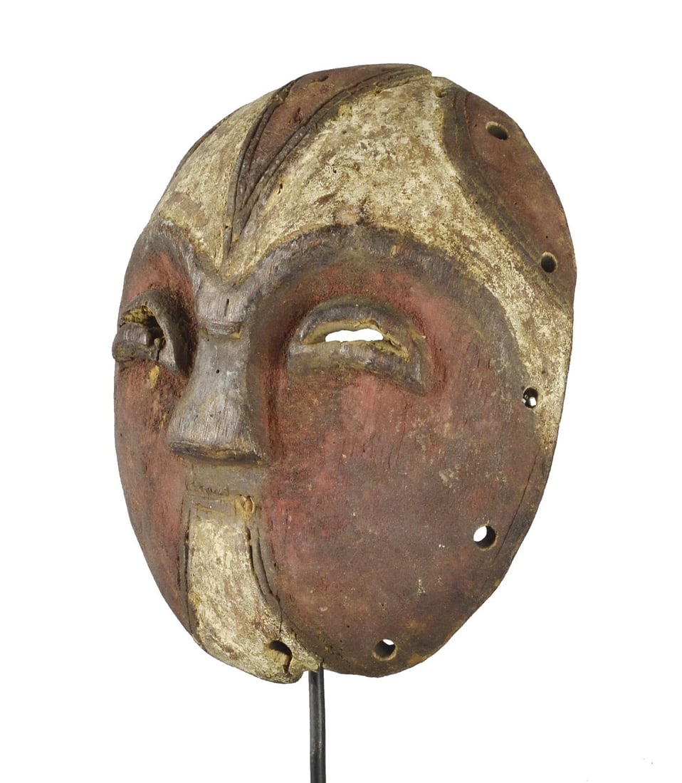 Rare YELA MBOLE BAMBOLE Lilwa Mask Congo Rdc Zaire Kongo African Tribal Art 1367 - 5