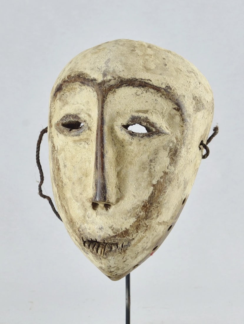 Powerful Lega idimu Wooden Mask Bwami Congo Drc Zaire African Tribal Art mc 1844 - 11