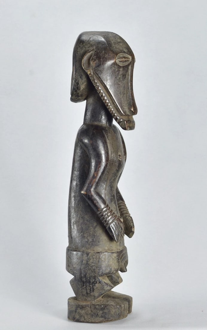 Large BASIKASINGO Ancestor Figure Congo Sikasingo Kasingo Statue Pre Bembe 1723 - 4