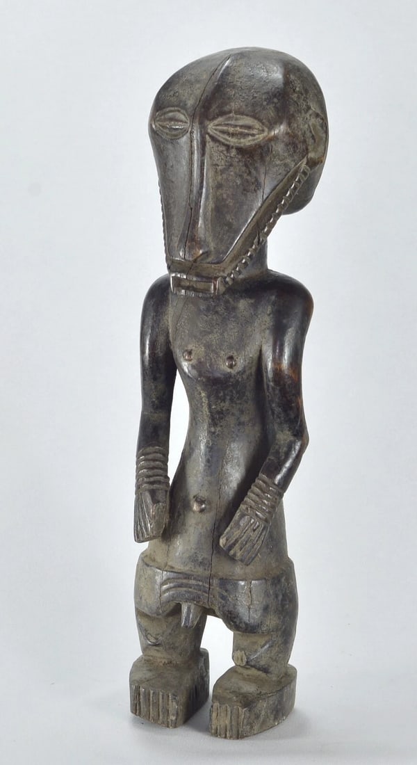 Large BASIKASINGO Ancestor Figure Congo Sikasingo Kasingo Statue Pre Bembe 1723 - 5