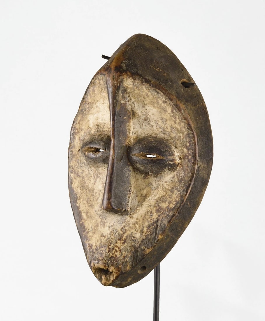 Superb ! LEGA Idimu Bwami wood Mask Congo Drc African Tribal Art Gallery 1197 - 2